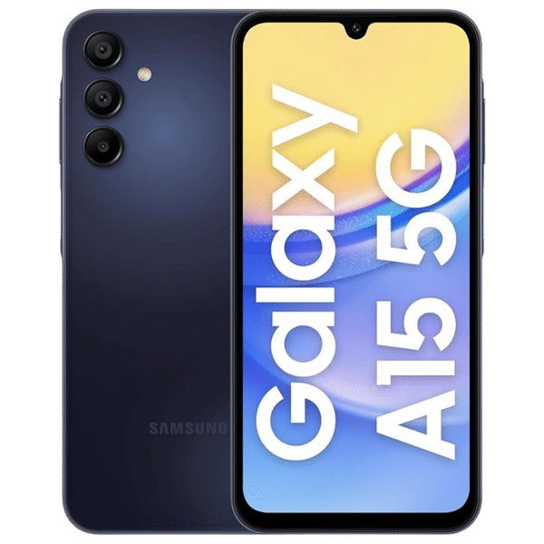samsung galaxy a15 5g blue black 128 gb 6 gb ram